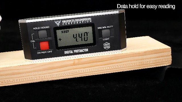 Image of Digital Inclinometer, 360 Protractor Angle Finder Level, Magnetic V-Groove Base Protractor with Large Backlit LCD Display, High-Precision Meter Tool for Machining, Woodworking & Construction