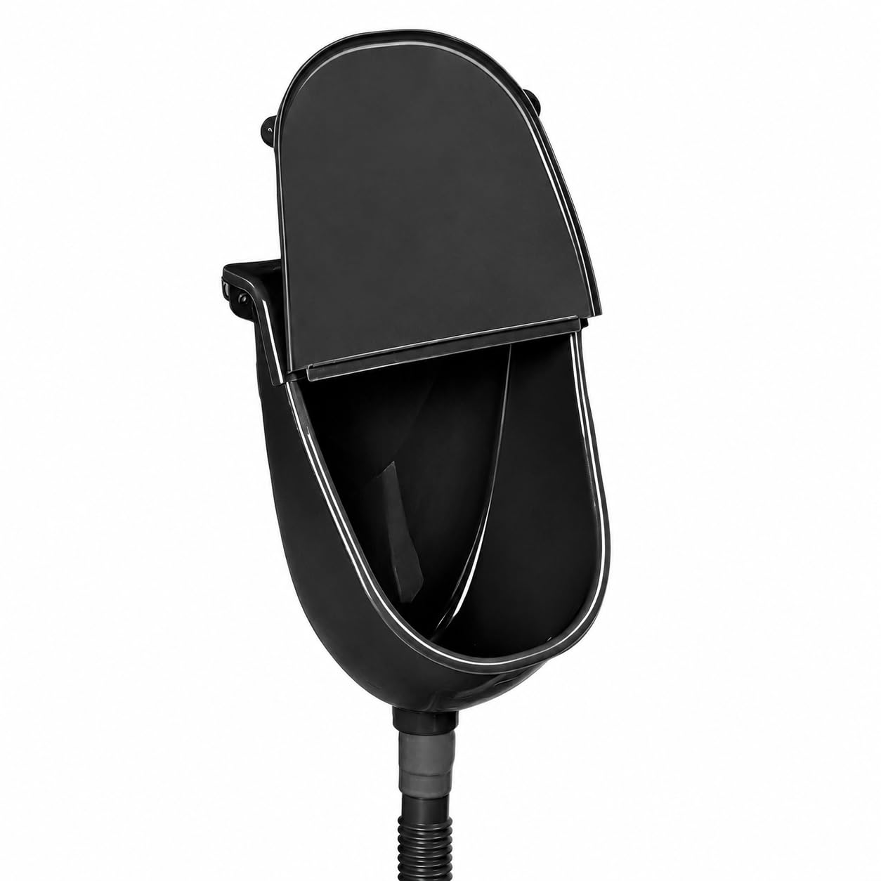 Wandurinal Männer, Urinal für Männer, Wasserloses Urinal mit Spritzschutz