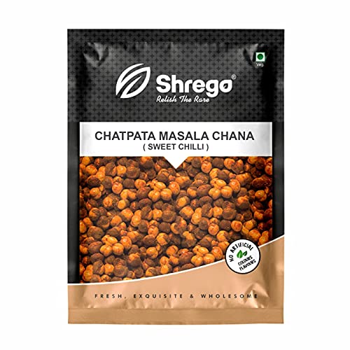Image of SHREGO Chatpata Masala Roasted Bhuna Chana, Sweet Chilli, Snacks & Namkeen (150 Gm)