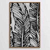 SIGNWIN Canvas Wall Art Black and White Flowers Canvas Prints Home Artwork Decoration for Living Room,Bedroom - 16