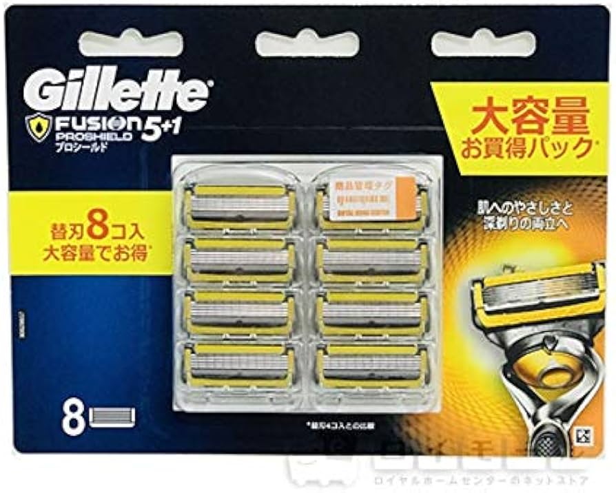 Gillette ProShield 5+1 8個入り 楽天市場】Gillette ジレット【プロシールド】替刃 8個入