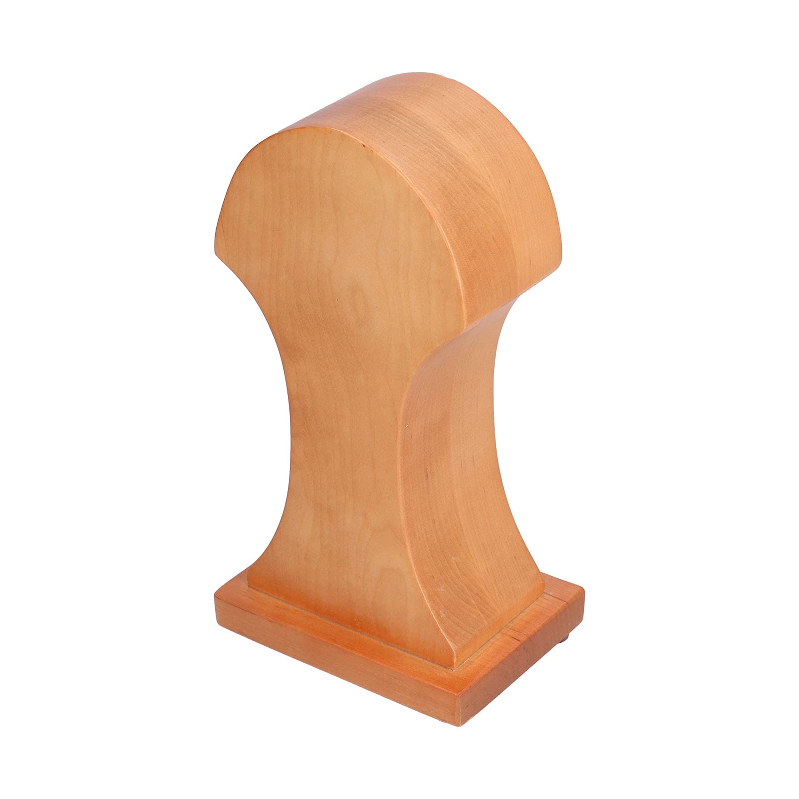 Supporto per Cuffie Supporto per Display Stabile Antiscivolo in | Legno di Faggio, Base Antiscivolo, Finitura Liscia, Studio per Casa e Ufficio, Posizionamento in Camera da Letto, Adatto