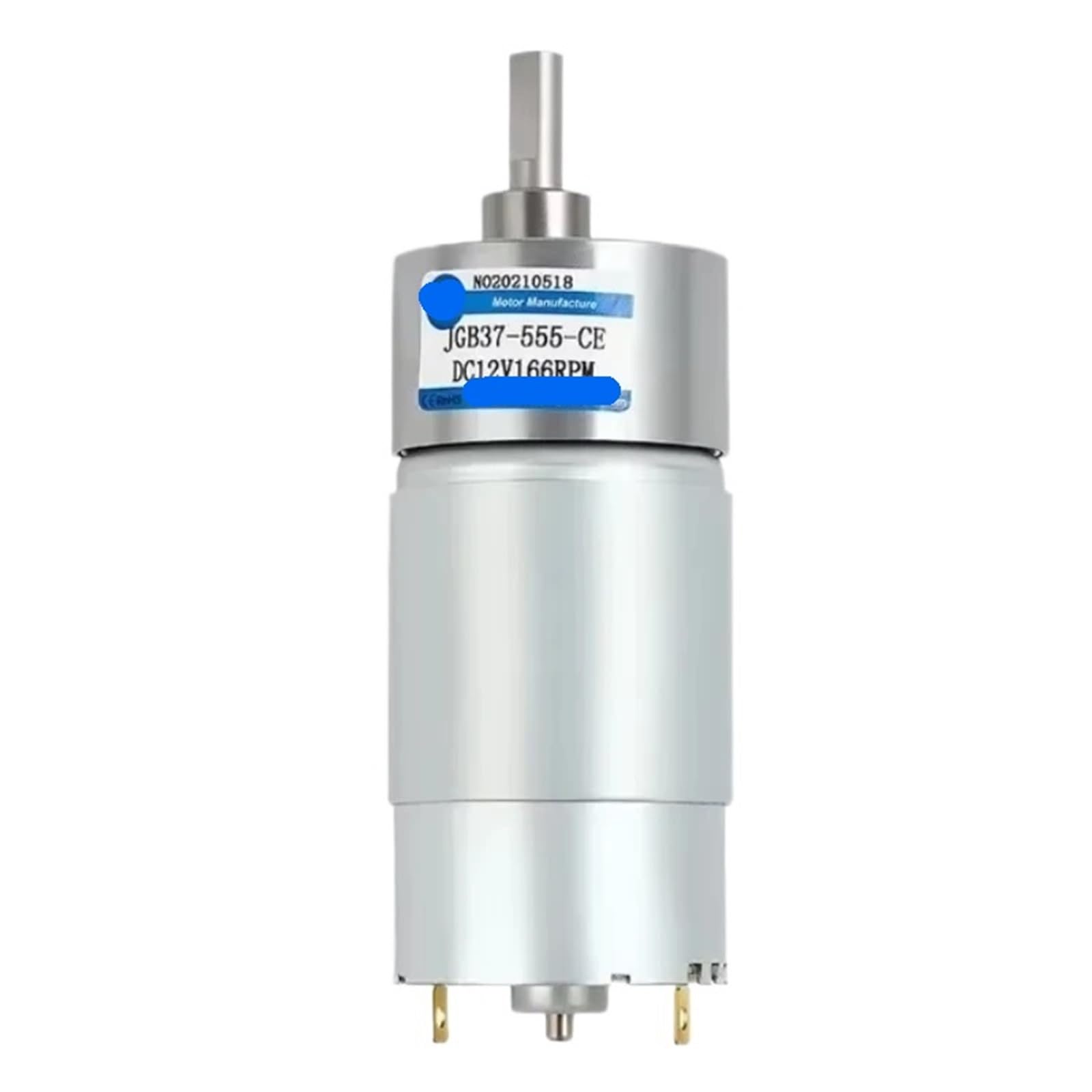 Moteur JGB37-555 CC 24V 38 RPM avec support pour automatisme robuste - 7