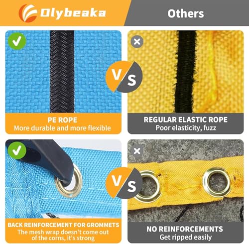 image for Olybeaka Portable Multi - Sport Net: Height - Adjustable for Picklebal