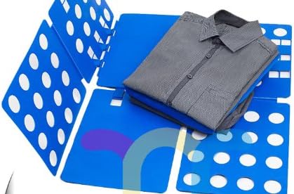 unbeatablesale168 Fast Speed Adjustable Folder Fast Clothes Folding Board Carrying Bag, Blue
