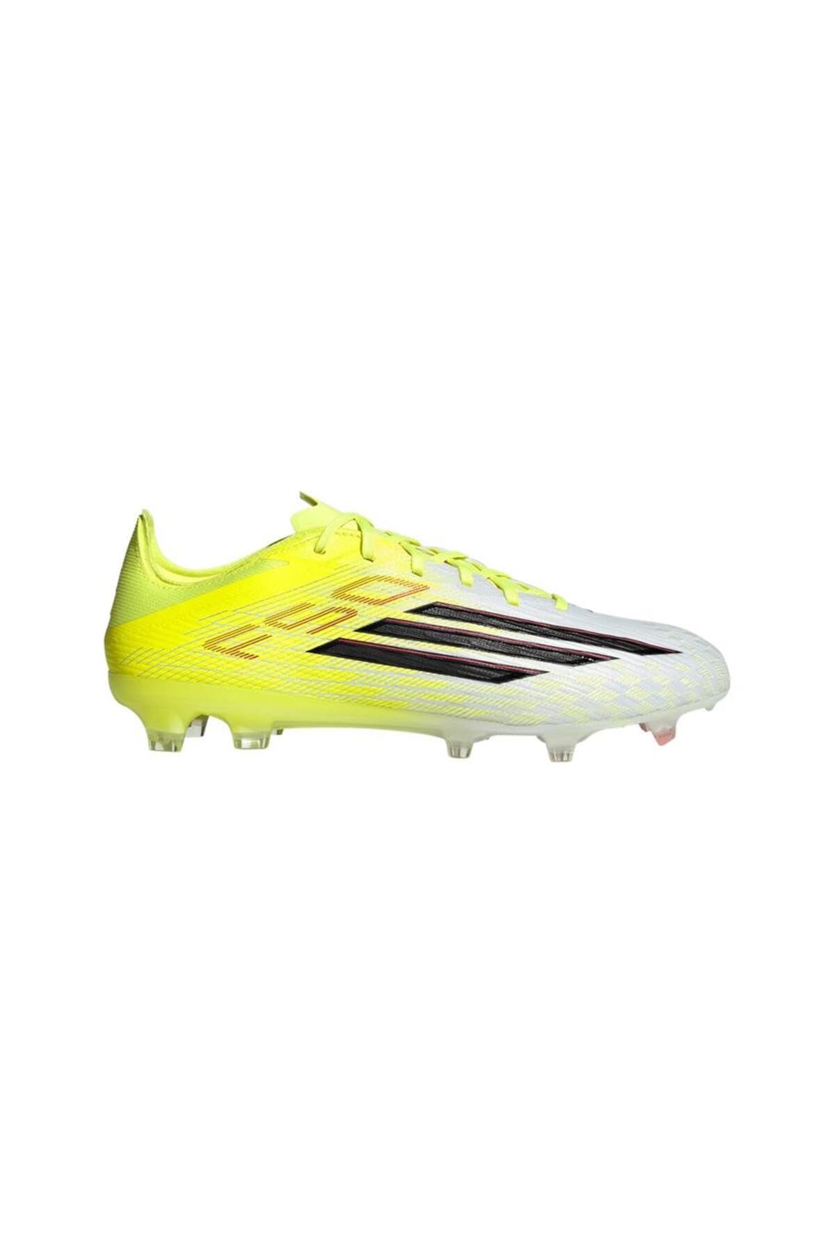 adidas Adidas F50 Pro Firm Ground Football Boots - Stivali da calcio unisex per adulti, A giallo, 41 1/​3 EU
