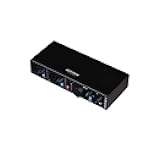 MiniFuse 2 - Compact USB Audio & MIDI Interface with Creative Software for Recording, Production, Podcasting, Guitar - Black