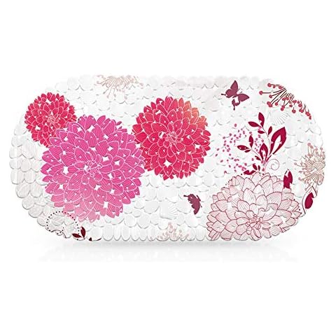 HomDSim Bedruckte PVC Duschmatte Badewannenmatte Cover