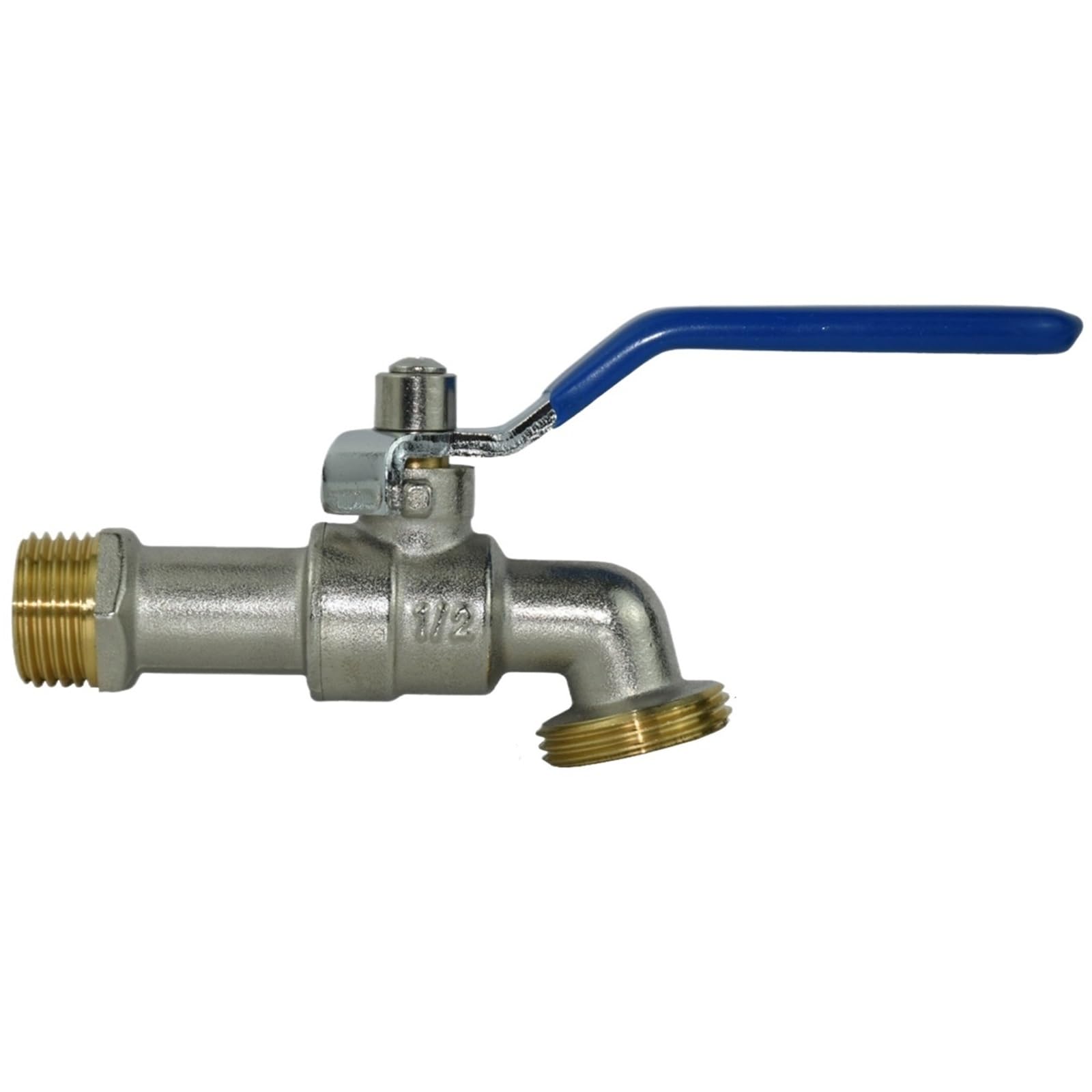 Taps Garden Replacement 1/2'' IBC Water Tank Connector Brass Tap Faucet Adapter 2-Way 1-Way Irrigation Hose Joint Fitting Ball Valve for Garden(SPL11-582)