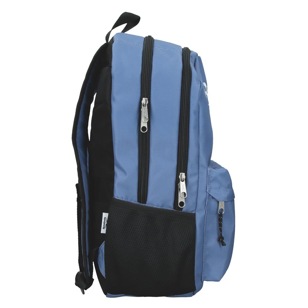 Reebok Boston Mochila Doble Compartimento Adaptable Portátil 15,6 Pulgadas Azul 31x44x15 cm Poliéster 20,46L by Joumma Bags