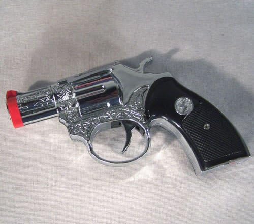 unknown 10 PISTOLAS DE AMORTIGUADOR + FLASHLIGHT SHOCKING CAP PISTOL PRANK GAG