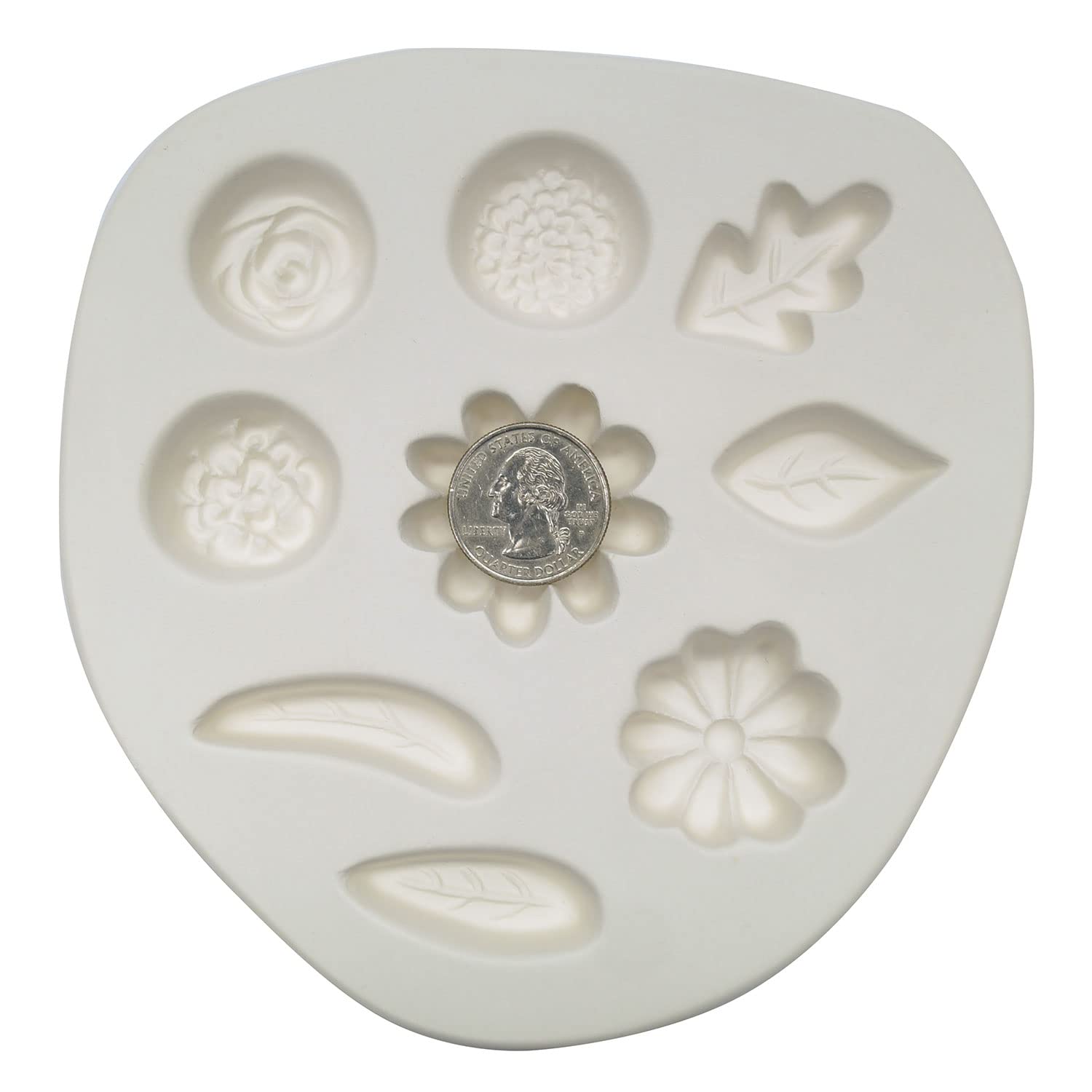 Small Flowers and Leaves Casting Mold