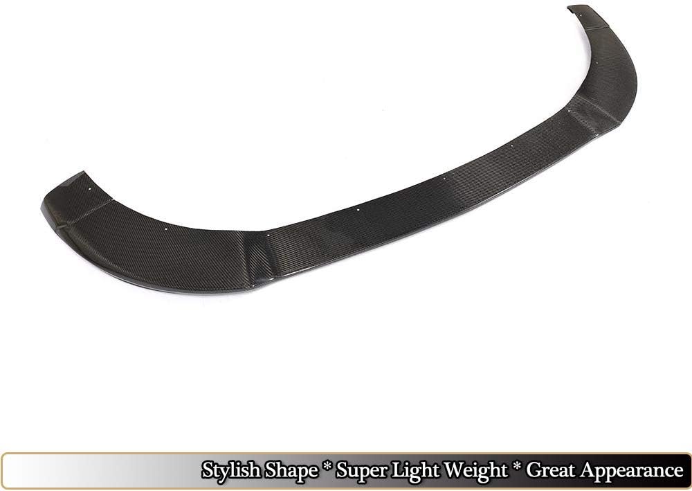 Front Bumper Lip fits Mercedes Benz Vito V Class W447 V220d V250 Ordinary Edition Mini Passenger Van 2016-2018 Factory Outlet Carbon Fiber CF Chin Spoiler Splitter