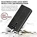 BGTXCZ LG G8 ThinQ Wallet Case - Flip Fold PU Leather With Kickstand, ID Credit Card Slot, Magnetic Closure for LG G8 ThinQ 5G (Black)