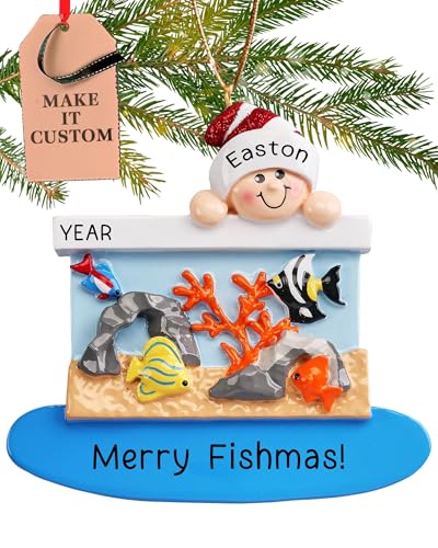 Personalized Fish Ornament 2026