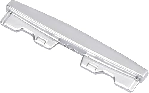 Miniatura 5 de X AUTOHAUX 2 unids fila delantera aire acondicionado salida de aire acondicionado pestaña clip reparación cromo plateado AC Vent Trim para BMW X5