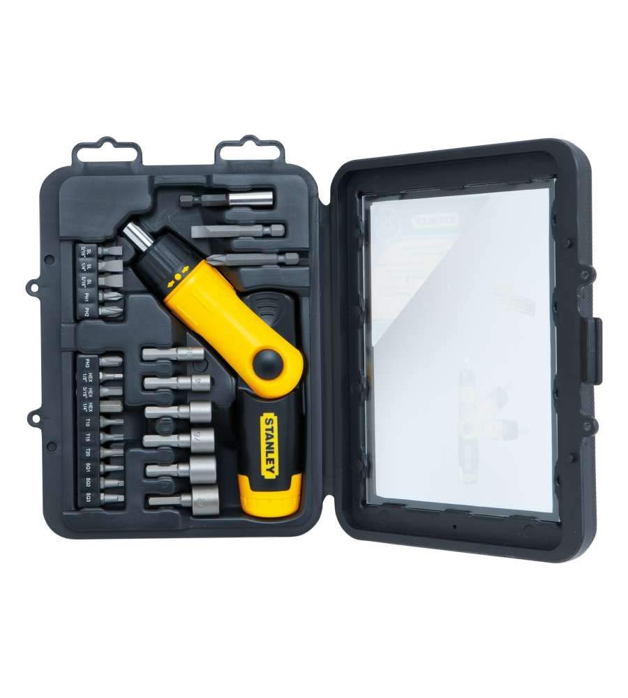 Amazon.com: Stanley 0-63-022 Pistol Grip Screwdriver Set (24-piece
