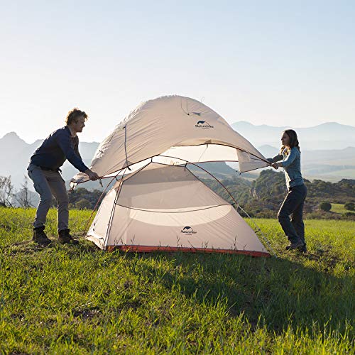 Naturehike Cloud-Up 2 Person Tent Lightweight Backpacking Tent with Footprint - Free Standing Ultralight Camping Hiking Backpack Tents Two Person Tent - Image 9