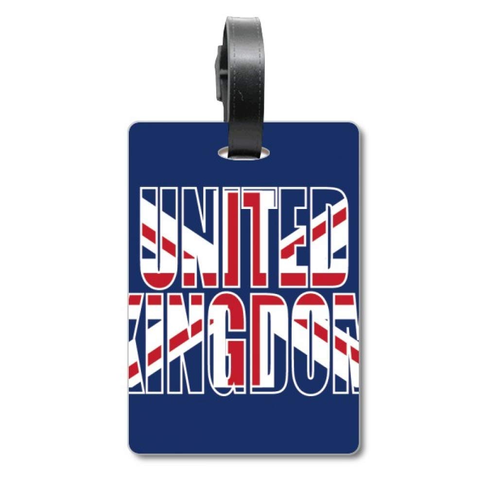 Étiquette de valise motif drapeau du Royaume-Uni pour l'identification de vos bagages - 5