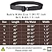 MOZETO Tactical Belts for Men 1.5