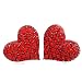 SoulBreezeCollection Valentine's Day Gift Red Heart Earrings Stud Post Gift for Mom Women Girlfriend