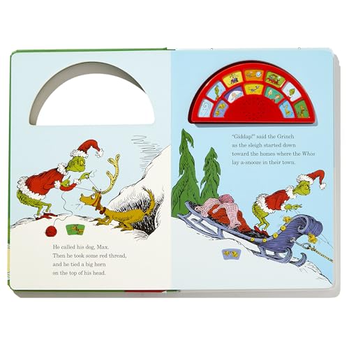Dr. Seuss's The Sounds of Grinchmas with 12 Silly Sounds!: An Interactive Read and Listen Book (Dr. Seuss Sound Books) - Image 4