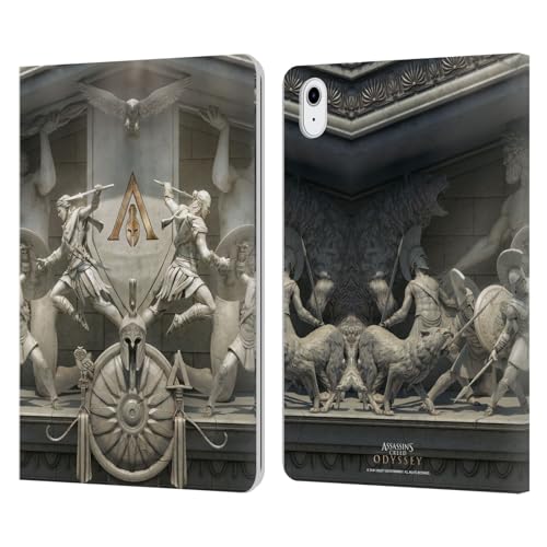 Étui Portefeuille iPad Air 2022 Idéal pour Travailler et Voyager Style Assassin's Creed
