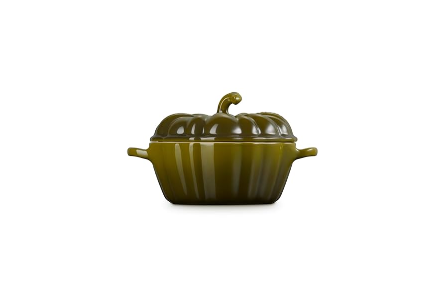 Amazon | Le Creuset ストーンウェア パンプキン ミニ ココット