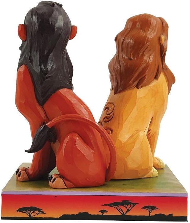 Enesco Disney Traditions Simba and Scar Figurine : Home & Kitchen