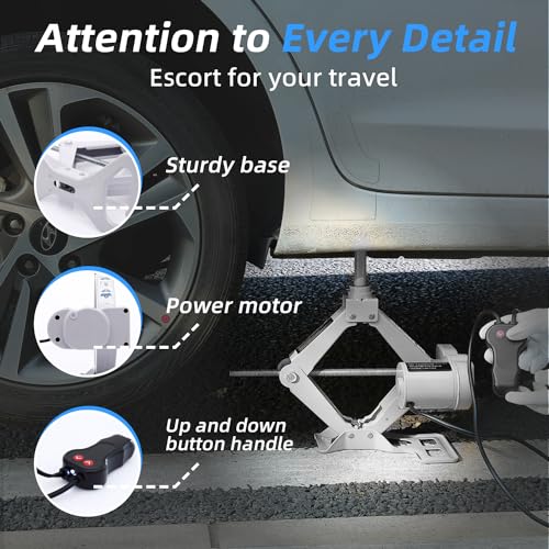 Standtall SY003 Electric Car Jack Car Floor Jack 3 Ton All-In-One Automatic 12V Scissor Lift Jack Car Repair Tool thumb #2