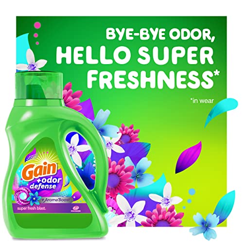 Gain 30772094679 + Odor Defense Liquid Laundry Detergent thumb #4
