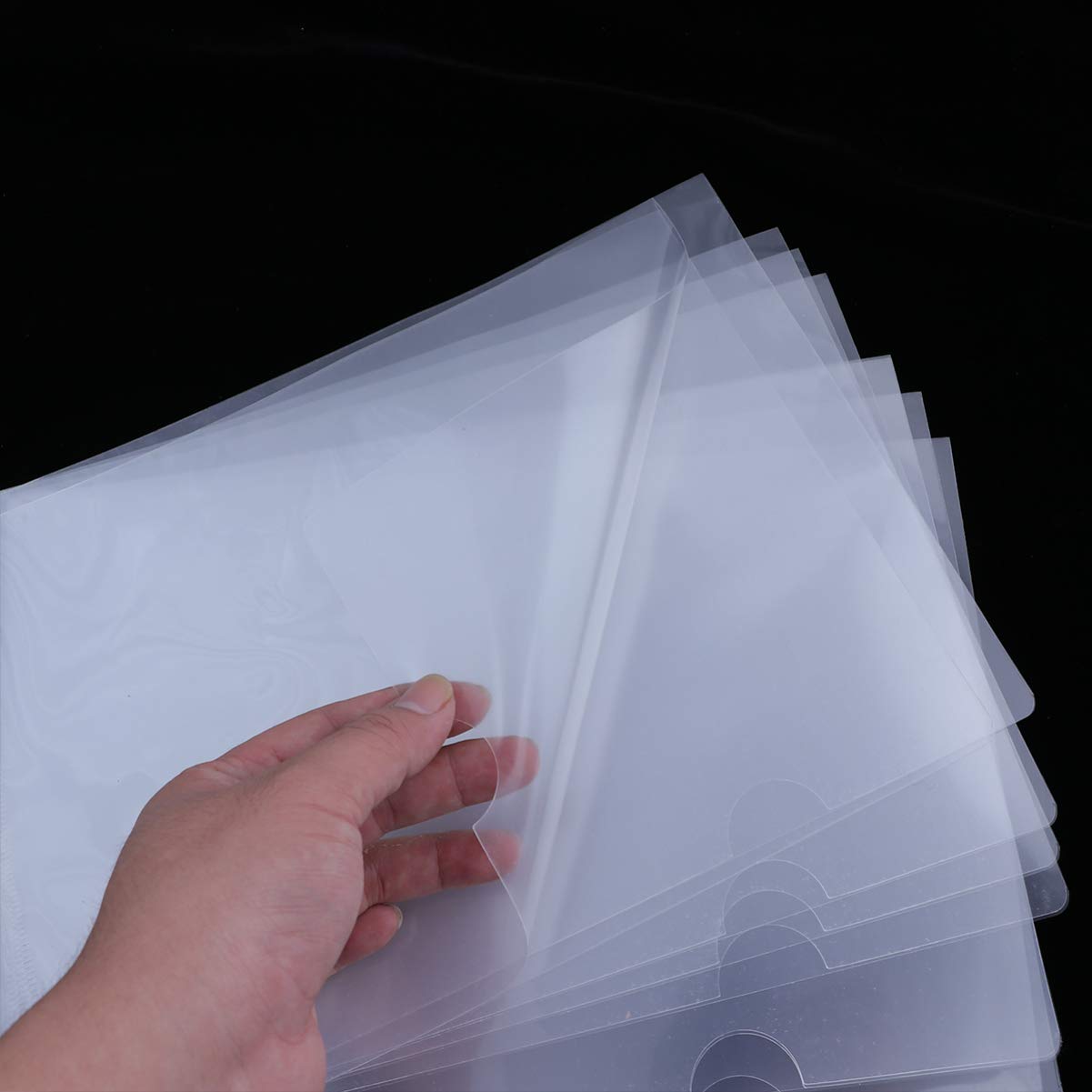 NUOBESTY 120 Stk transparente Dokumentenmappe Dokumentenordner Umschläge sobres para cartas Sicheren Ordner kopieren Papierordner ein Größenordner Aktenordner Tasche Dateisatz Umschlag a4
