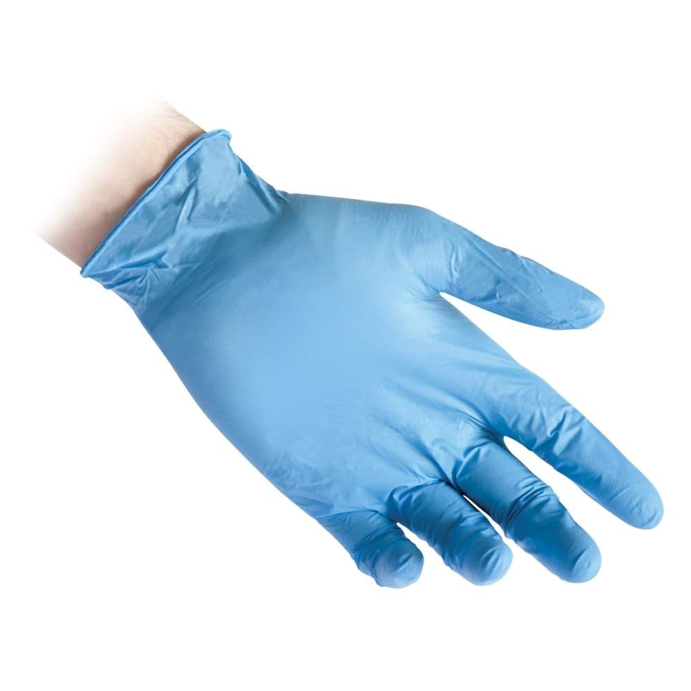 REFLEXX R72 1000 PZ Guanti nitrile uso alimentare senza polvere VARIE TAGLIE - OFFERTA - speciali per alimenti - azzurri gr. 3.9 (L)