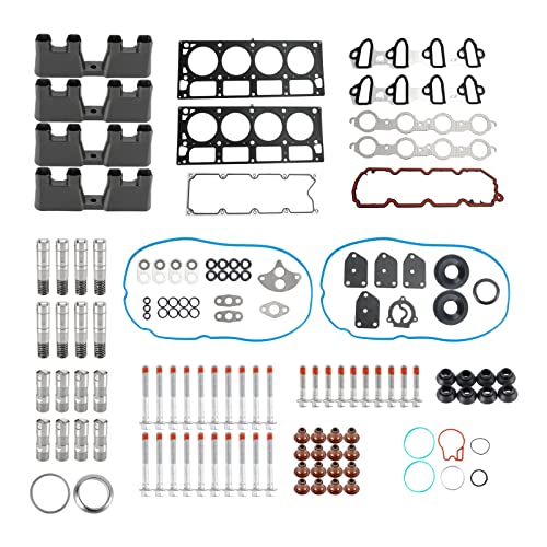 Image of AFM Lifter Replacement Kit Head Gasket Head Bolts Lifters Guides for Chevrolet Silverado /Suburban 1500 /Tahoe /Trailblazer 5.3L 5328CC 325CID for GMC Envoy 5.3L 5328CC 325CID V8 OHV