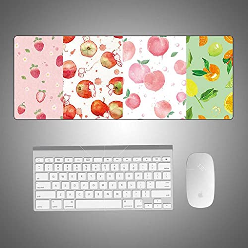 Tapis de souris grand format 1000x500 mm pour créer un espace de jeu dynamique et coloré