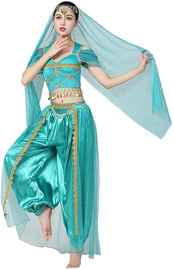 Mベリーダンス 衣装 セット コスチューム ハロウィン コスプレ アラビアン仮装 ベリーダンス 衣装 セット ベリー 衣装 コスチューム ハロウィン