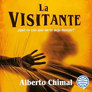 La visitante Audiolibro Por Alberto Chimal arte de portada
