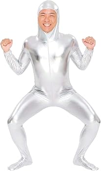 Amazon | [PURE] ピュア 全身タイツ コスプレ ハロウィン M ゴールド