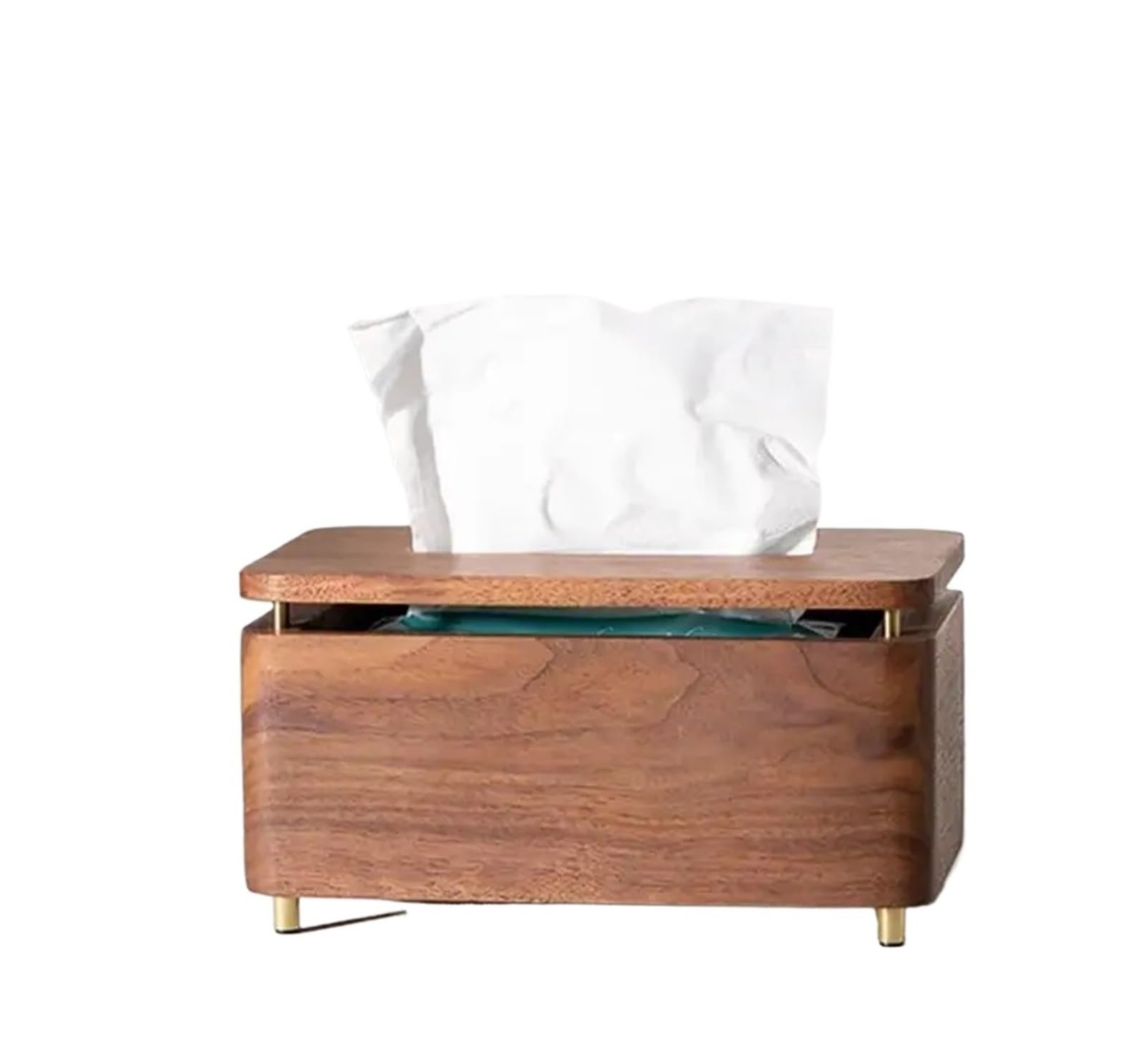 Porta Scottex Da Parete Scatole for Tovaglioli Con Supporto A Parete In Legno for Fazzoletti(Wall hanging small)