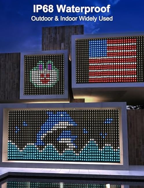 Smart Curtain Lights 6.6x6.6Ft, 400 LED Curtain Light APP Remote Control Music Sync Dynamic DIY Lights for Memorial Day 4th of July Independence Day Backdrop Decoration