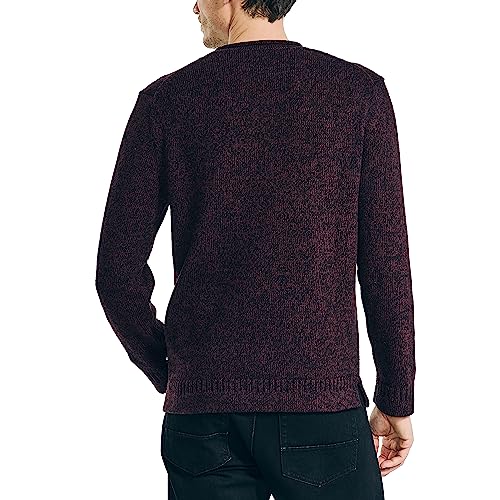Nautica Men's Rolled Crewneck Sweater2
