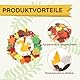 iDattel Herbst Bastelset für Kinder,9 Stück Herbst Kranz Bastelset Igel Fuchs,Kreativsets Und Bastelbedarf für Jungen Mädchen Festliche Geschenk Halloween Weihnachten Erntedankfest, Hängend