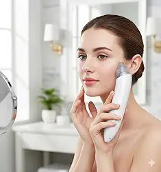 Removedor de Cravos Espinhas Elétrico Sucção a Vácuo Recarregável USB