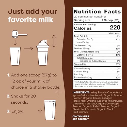 FlavCity-Protein-Powder-Smoothie-Chocolate-100-Grass-Fed-Whey-Protein-Smoothie-with-Collagen-25g-of-Protein-Gluten-Free-No-Added-Sugars-4042-oz