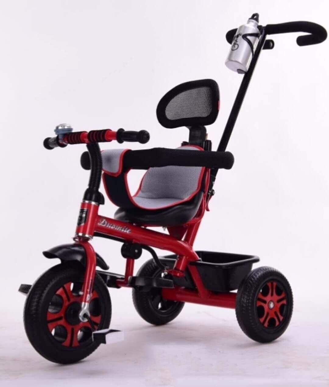 Buy DPL Kids Tricycle with Push Bar Rideon Red Online at desertcartUAE