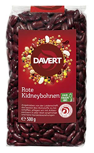 Davert - Rote Kidneybohnen Fair Trade IBD - 500 g - 8er Pack