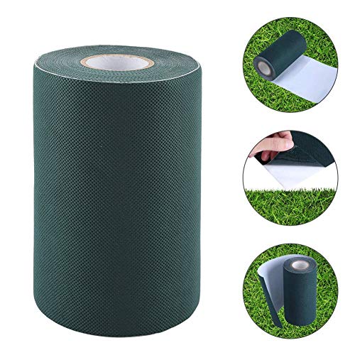 Jeffergarden Artificial Turf Grass Joining Tape Seaming Tough Tape Self Adhesive Green Synthetic Lawn 15 * 1000cm