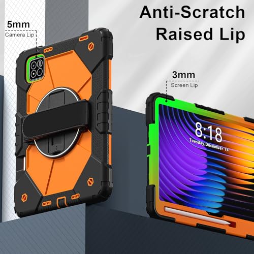 Funda tablet Xiaomi Pad 7 antichoque con silicona protectora robusta 4