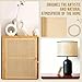Fiwochic 16''x 6.56 ft Cane Webbing Rattan Webbing Roll and 1/5''x16.4ft Groove Chair Caning Kit, Rattan Repair Material Kit for Furniture Chair Cabinet Bed Basket Making Supplies