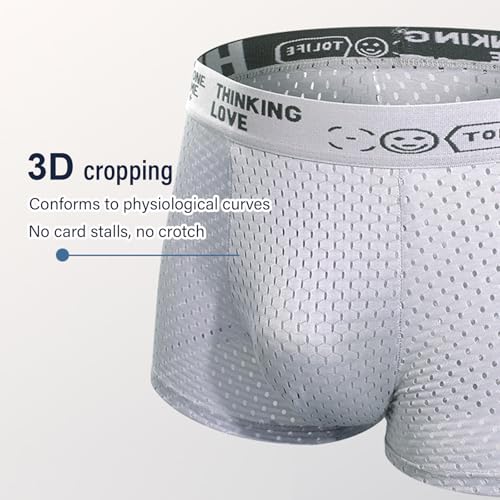 Hello Underwear for Men, Hello Mesh Ice Underwear for Men, Men's Cooling Boxer, All-Day Comfort & Unhindered Movement4